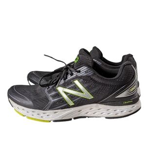 New Balance 680 V5 Black Running Shoes Sneakers Lace Up Low Top Size 9.5